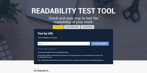 Readability Test Tool