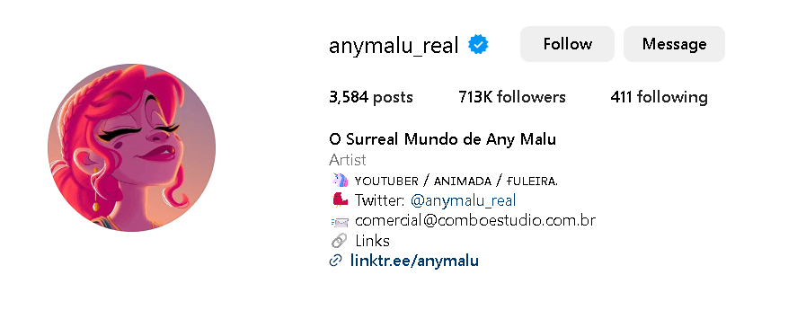 O Surreal Mundo de Any Malu (@anymaulu_real) 